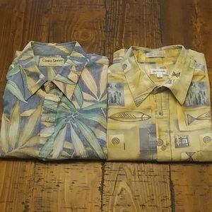 2 Men's Short Sleeve Shirts
